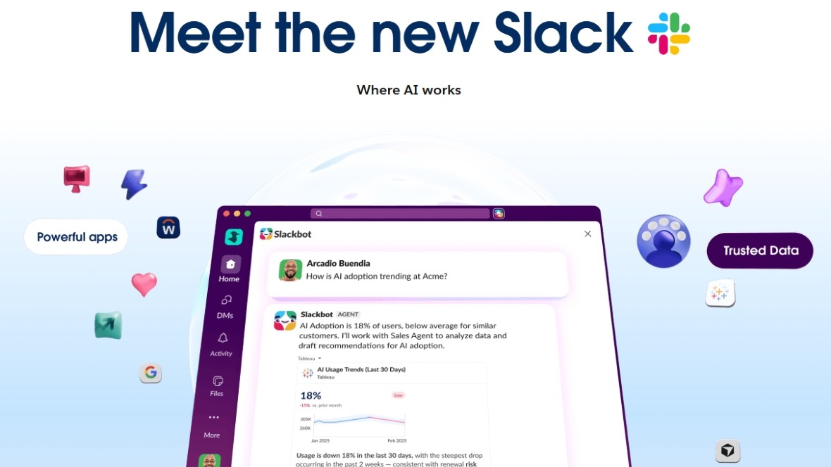 Slackbot groeit uit tot werkhub